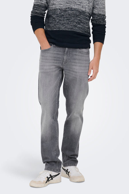 Jeans straight Light grey denim - ONLY & SONS®