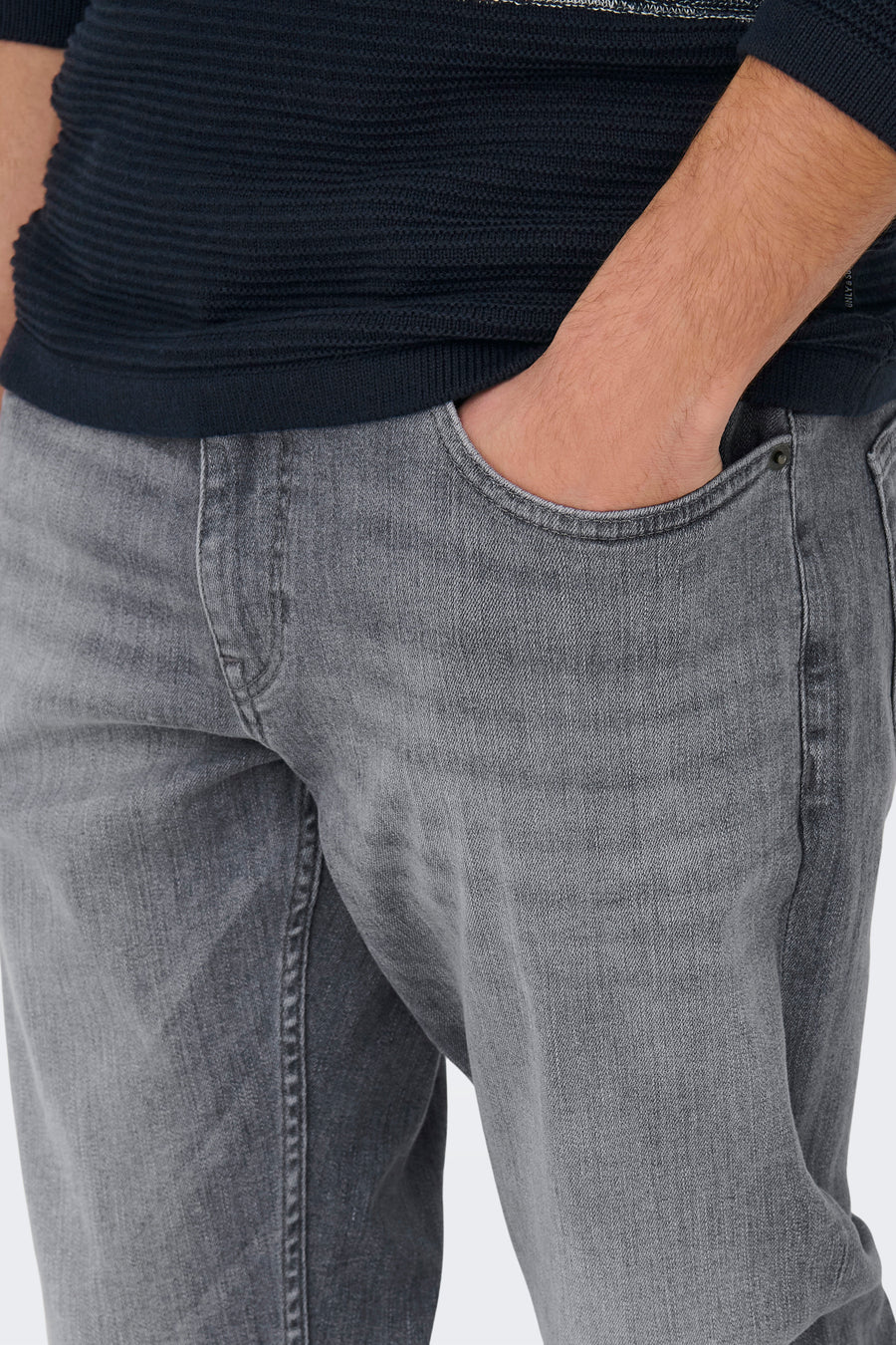Jeans straight Light grey denim - ONLY & SONS®