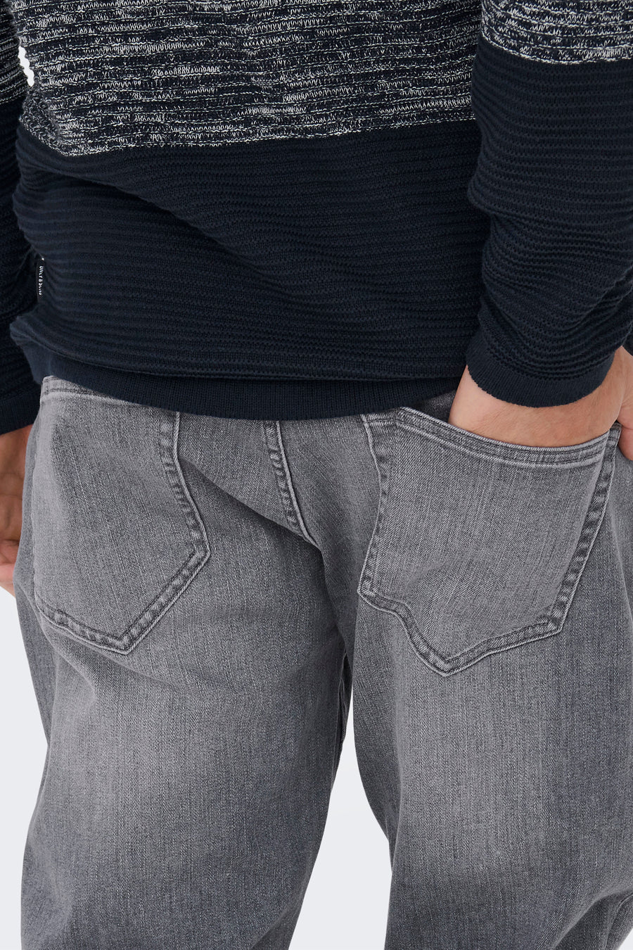 Jeans straight Light grey denim - ONLY & SONS®