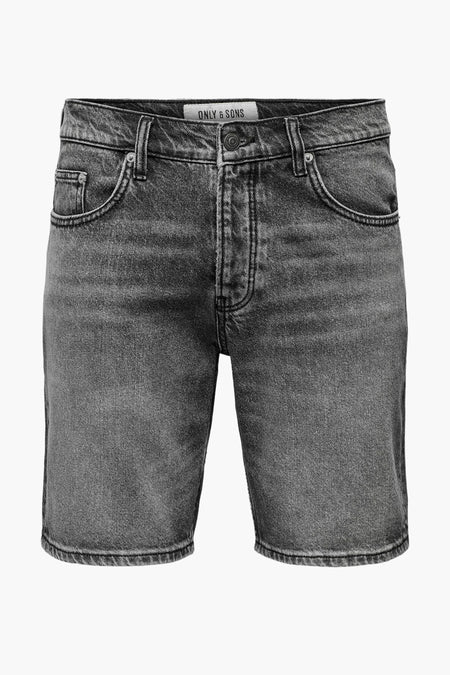 Jeansshort Black denim - ONLY & SONS®