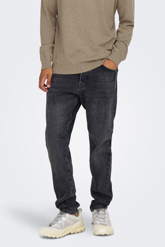 Jeans tapered Black denim - ONLY & SONS®