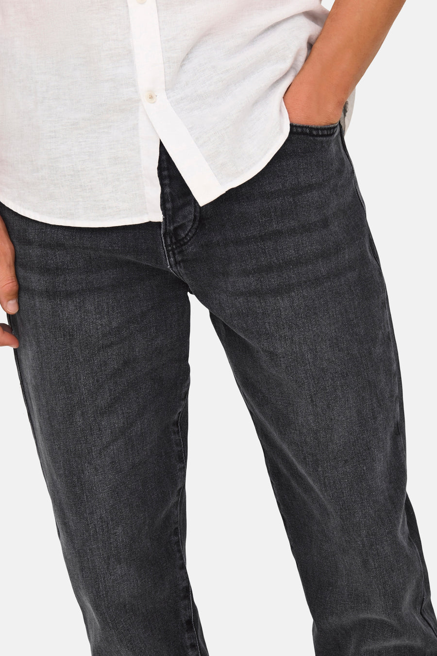 Jeans tapered Black denim - ONLY & SONS®