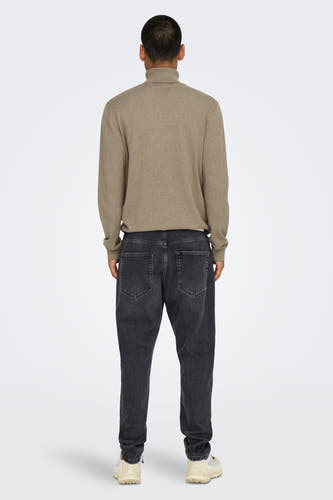 Jeans tapered Black denim - ONLY & SONS®