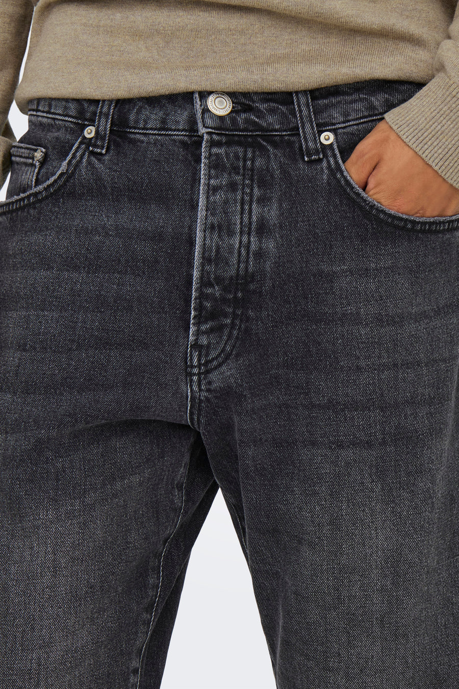 Jeans tapered Black denim - ONLY & SONS®