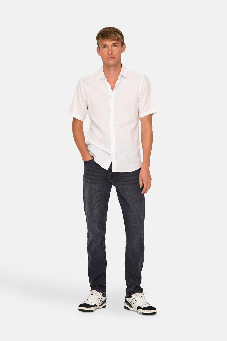 Jeans tapered Black denim - ONLY & SONS®