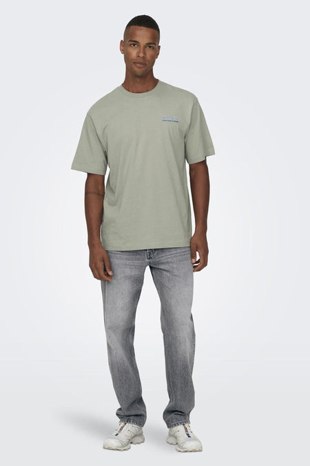 Jeans wide Mid grey denim - ONLY & SONS®