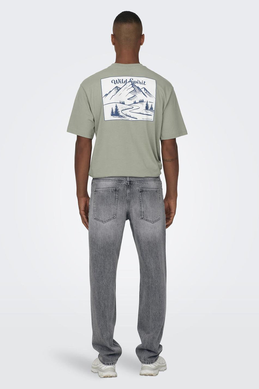 Jeans wide Mid grey denim - ONLY & SONS®