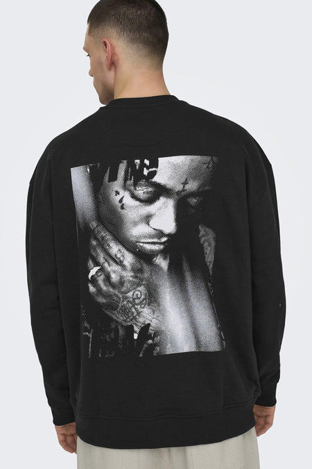 Sweater met ronde hals Zwart - ONLY & SONS®
