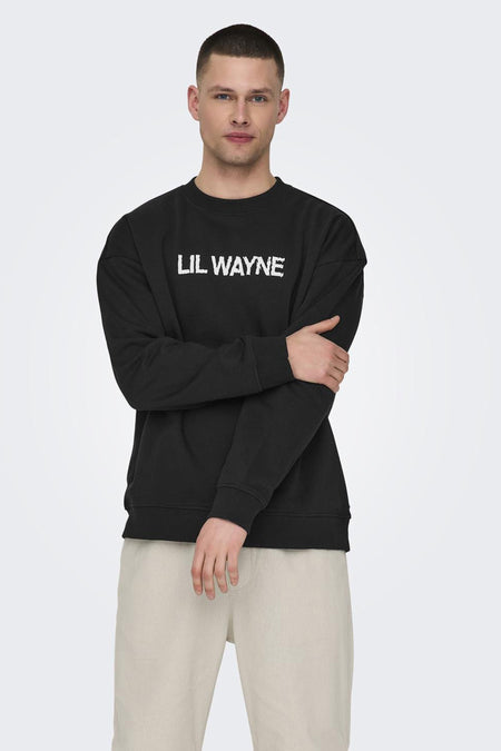 Sweater met ronde hals Zwart - ONLY & SONS®