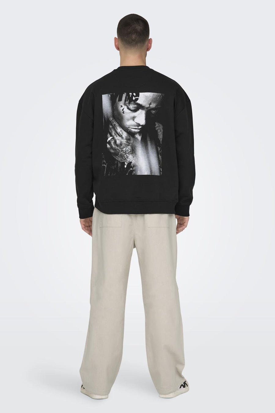 Sweater met ronde hals Zwart - ONLY & SONS®