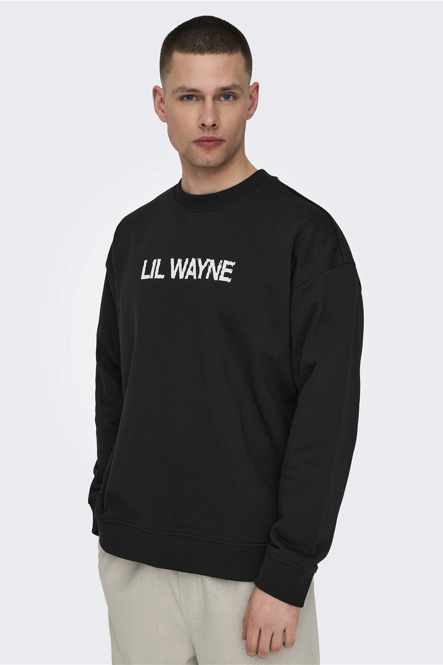 Sweater met ronde hals Zwart - ONLY & SONS®