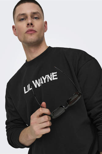 Sweater met ronde hals Zwart - ONLY & SONS®