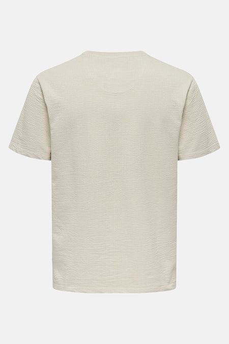 T-shirt (korte mouwen) Ecru - ONLY & SONS®