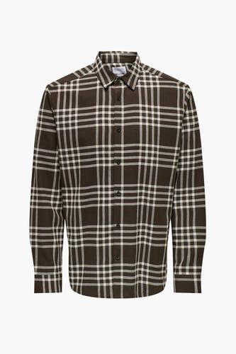 Hemd (lange mouwen) Bruin - ONLY & SONS®