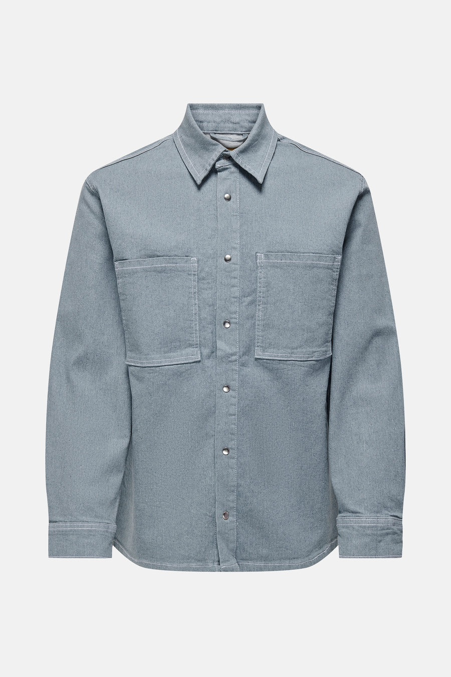Hemd (lange mouwen) Light blue denim - ONLY & SONS®