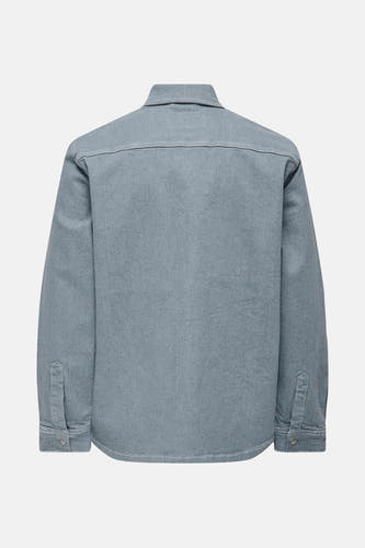 Hemd (lange mouwen) Light blue denim - ONLY & SONS®