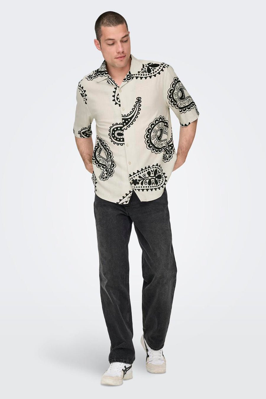 Hemd (korte mouwen) Beige - ONLY & SONS®