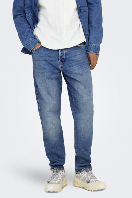 Jeans tapered Mid blue denim - ONLY & SONS®