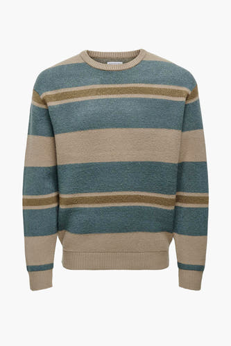 Trui met ronde hals Multicolor - ONLY & SONS®