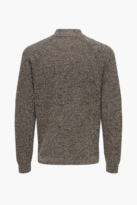 Trui met ronde hals Bruin - ONLY & SONS®