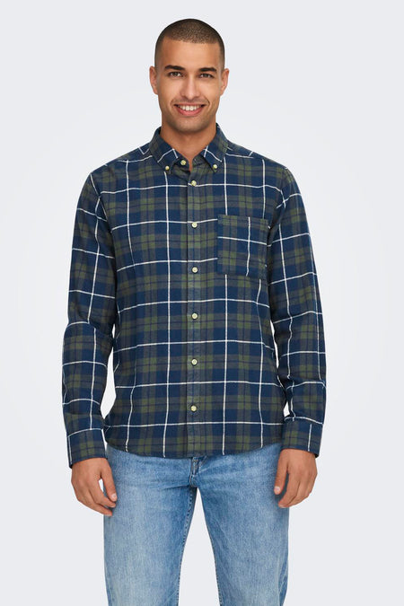 Hemd (lange mouwen) Groen - ONLY & SONS®