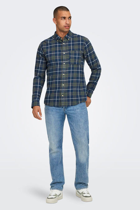 Hemd (lange mouwen) Groen - ONLY & SONS®