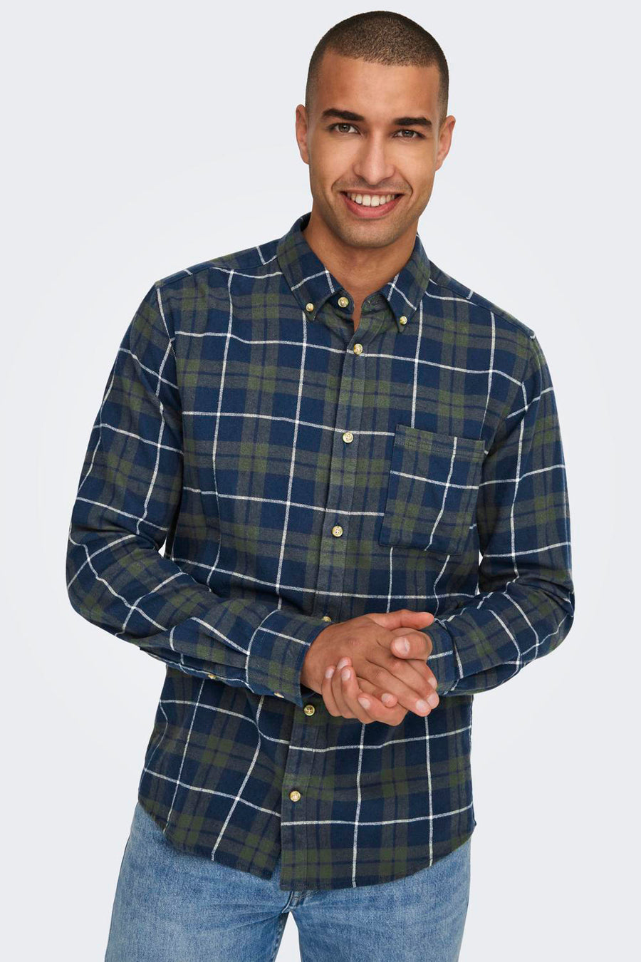 Hemd (lange mouwen) Groen - ONLY & SONS®