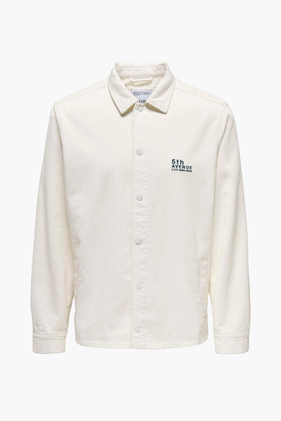 Hemd (lange mouwen) Ecru - ONLY & SONS®