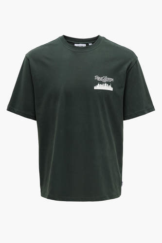 T-shirt (korte mouwen) Groen - ONLY & SONS®