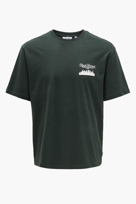 T-shirt (korte mouwen) Groen - ONLY & SONS®