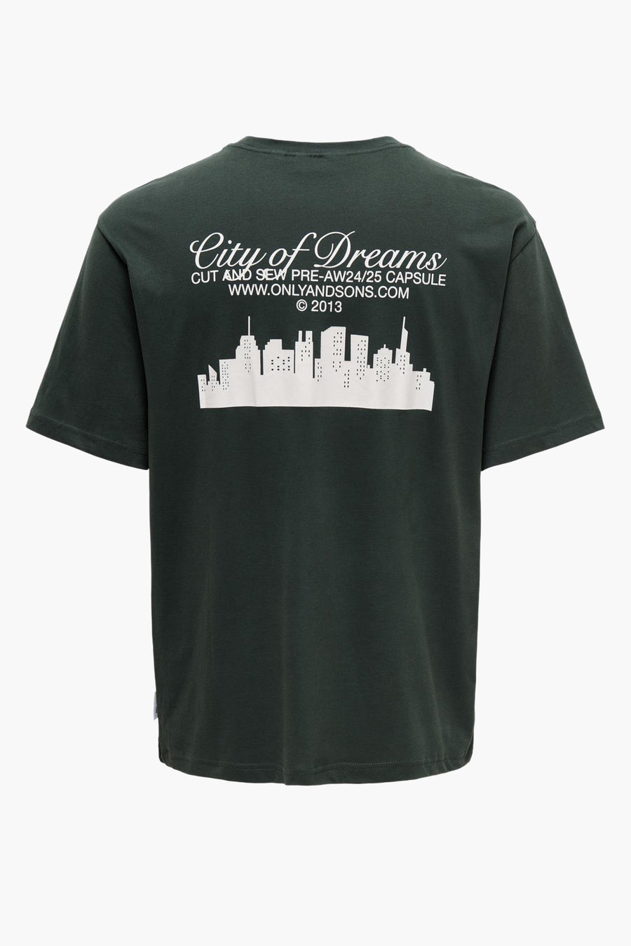 T-shirt (korte mouwen) Groen - ONLY & SONS®