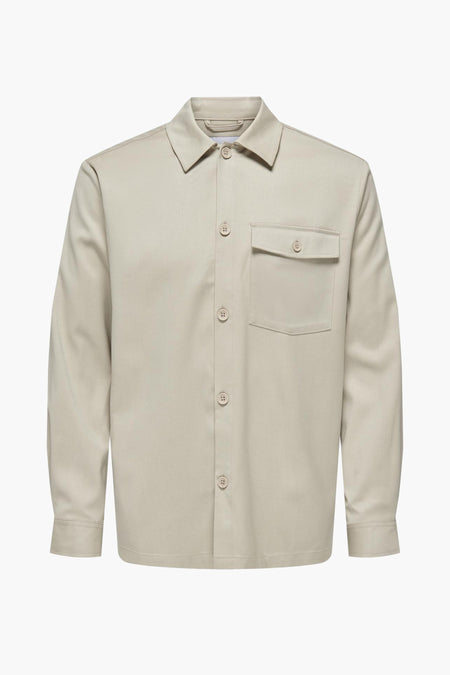 Hemd (lange mouwen) Ecru - ONLY & SONS®