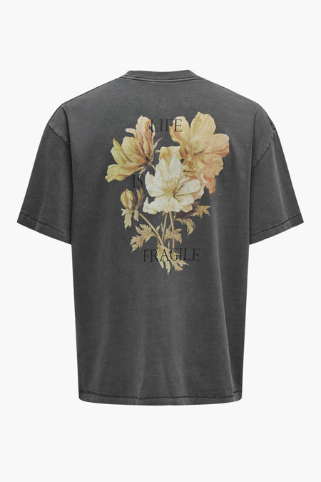 T-shirt (korte mouwen) Grijs - ONLY & SONS®