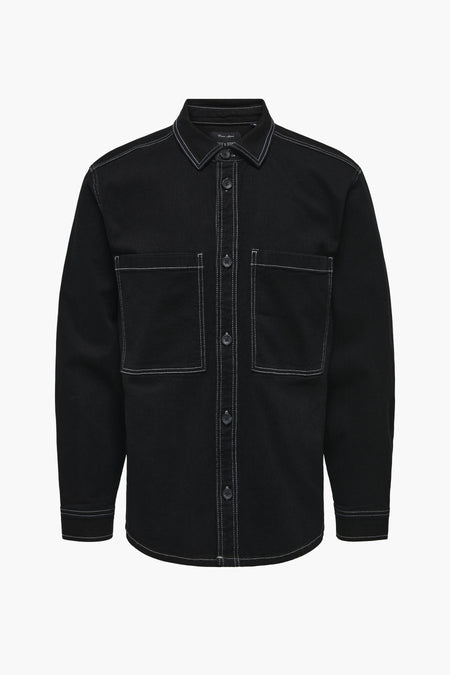 Hemd (lange mouwen) Zwart - ONLY & SONS®