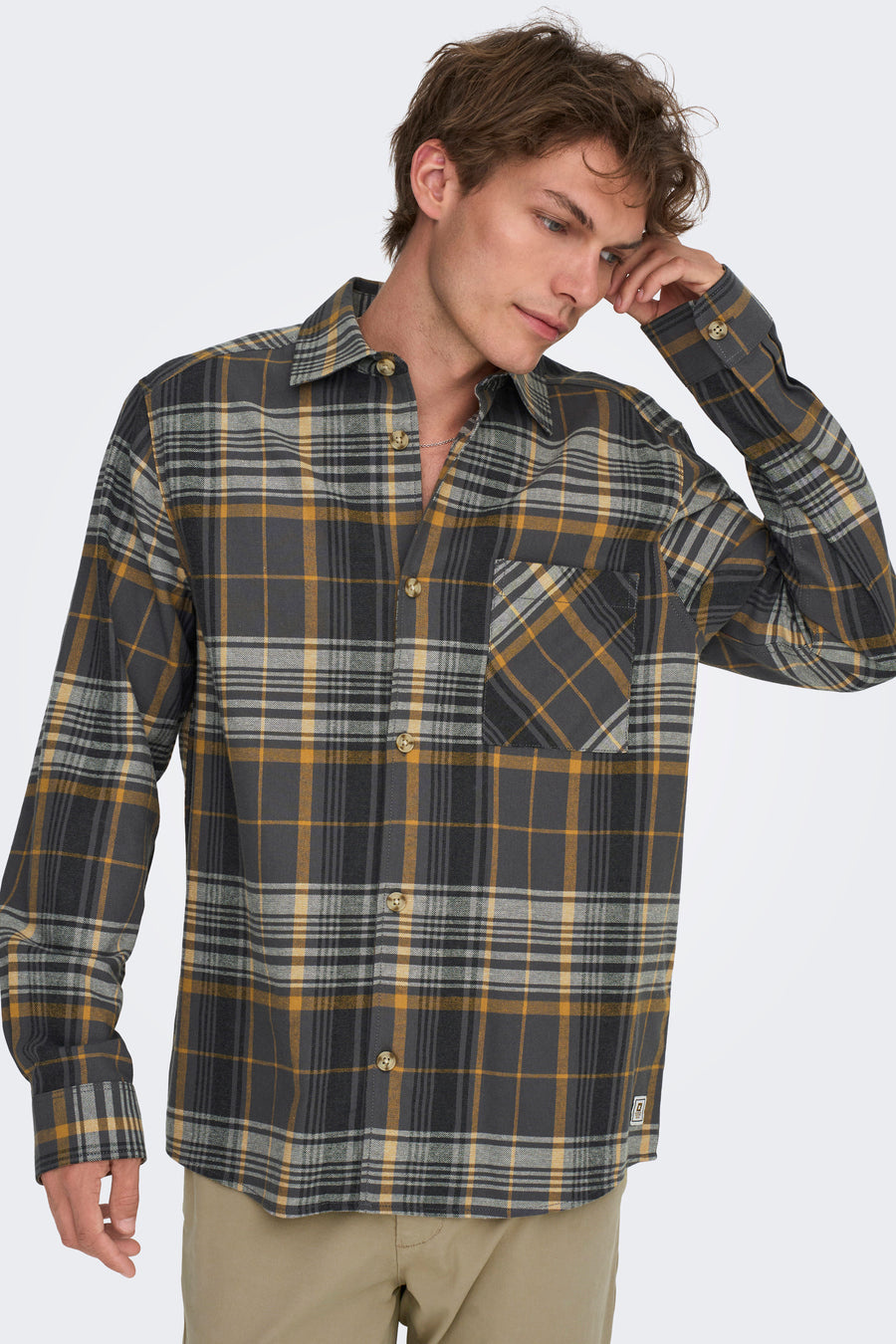 Hemd (lange mouwen) Grijs - ONLY & SONS®