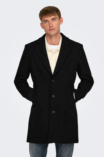 Jas (lang) Zwart - ONLY & SONS®