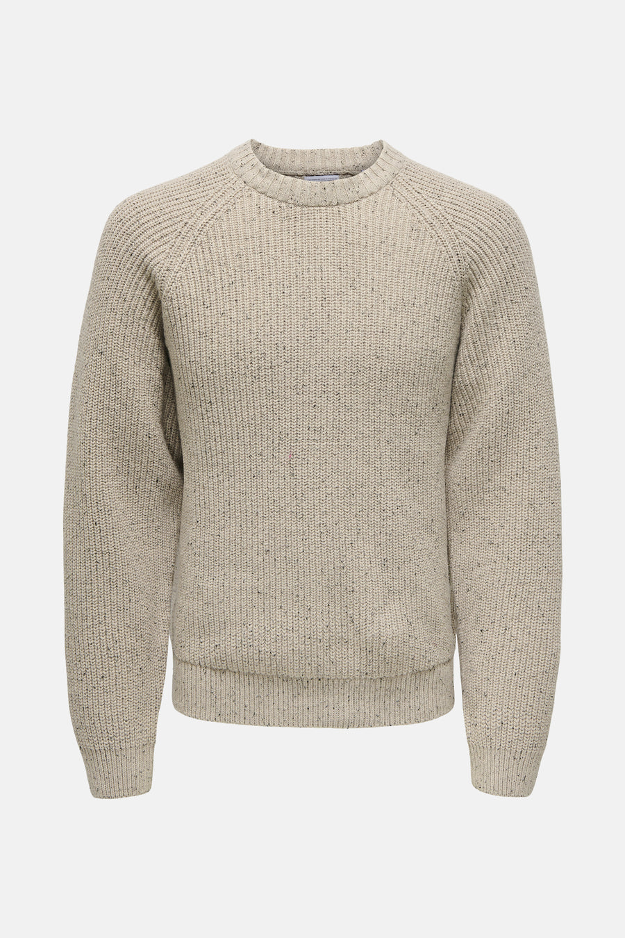Trui met ronde hals Ecru - ONLY & SONS®