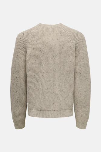 Trui met ronde hals Ecru - ONLY & SONS®