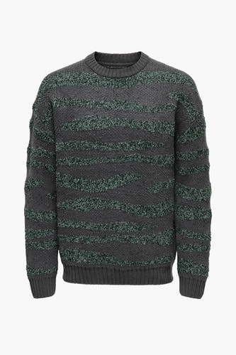 Trui met ronde hals Grijs - ONLY & SONS®