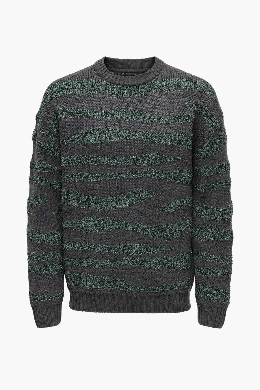Trui met ronde hals Grijs - ONLY & SONS®