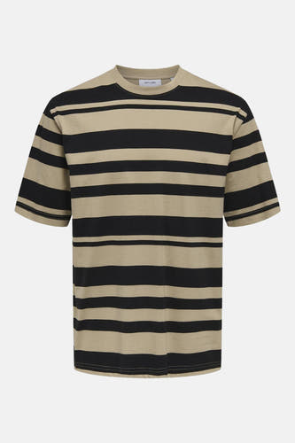 T-shirt (korte mouwen) Beige - ONLY & SONS®