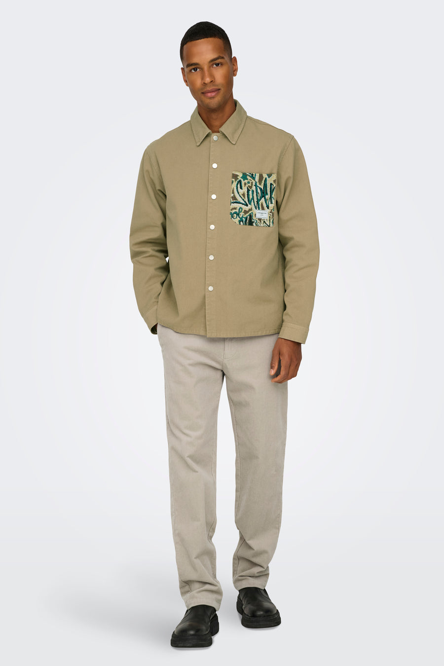 Hemd (lange mouwen) Beige - ONLY & SONS®