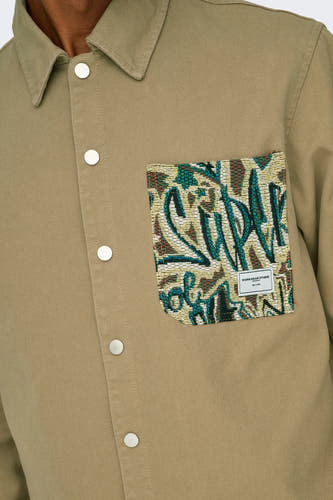 Hemd (lange mouwen) Beige - ONLY & SONS®