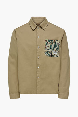 Hemd (lange mouwen) Beige - ONLY & SONS®