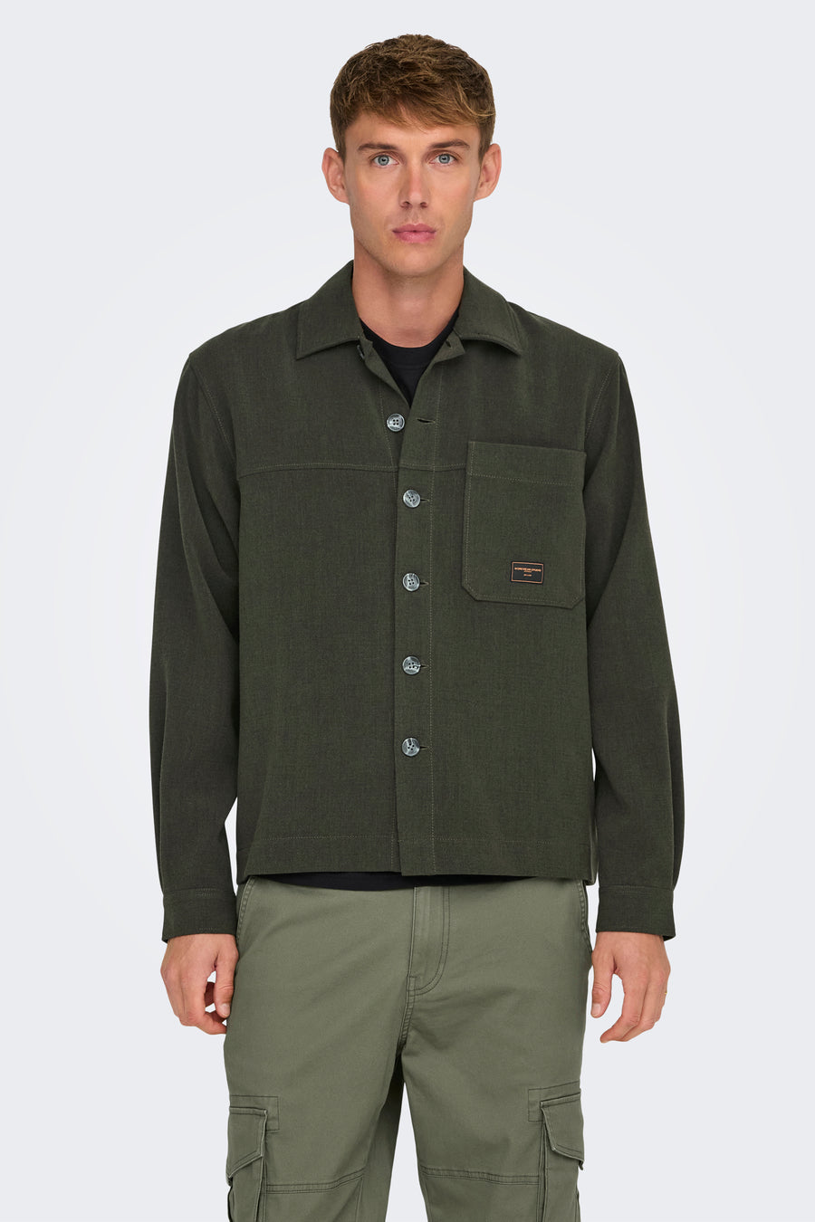 Hemd (lange mouwen) Groen - ONLY & SONS®
