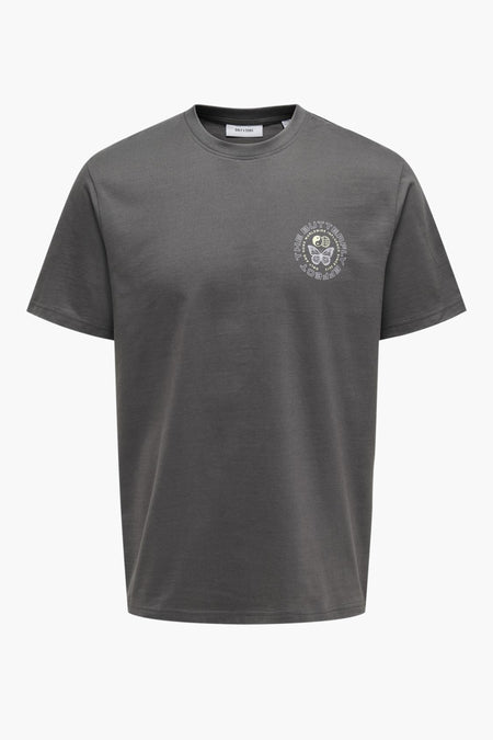 T-shirt (korte mouwen) Grijs - ONLY & SONS®