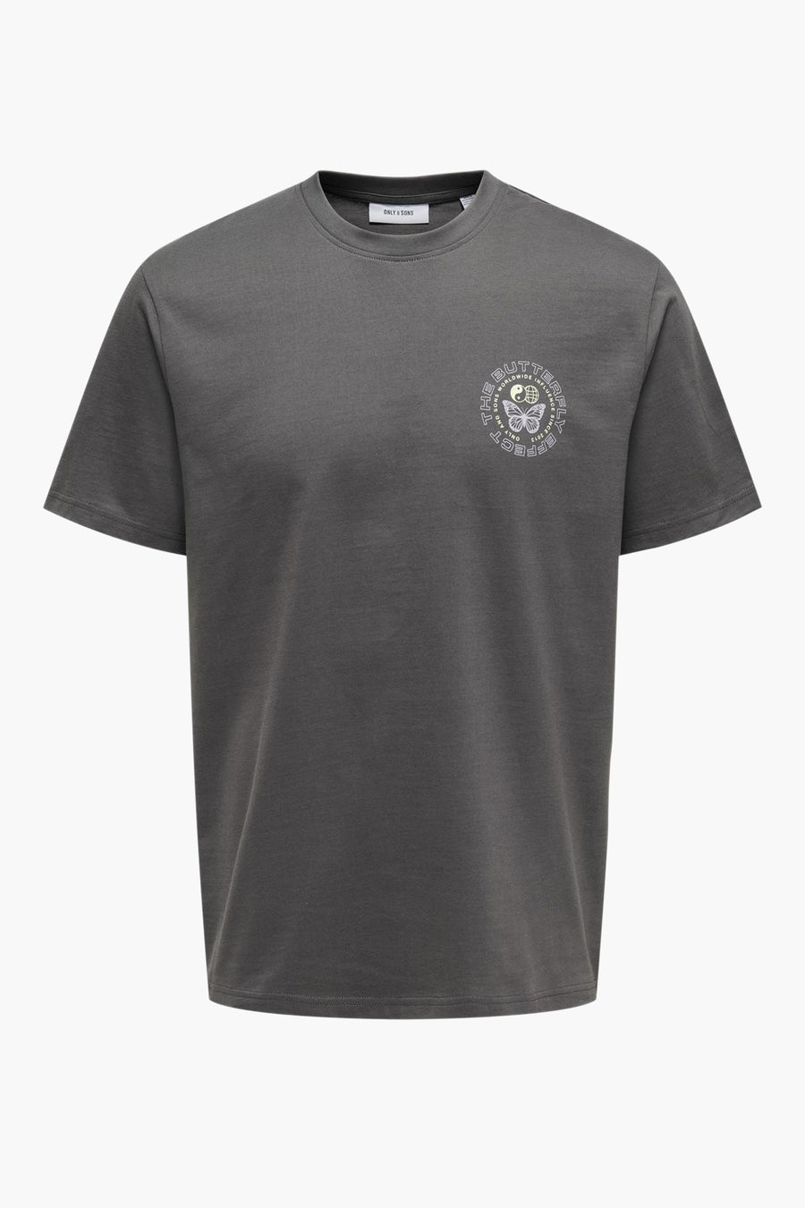 T-shirt (korte mouwen) Grijs - ONLY & SONS®