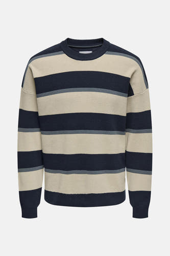 Trui met ronde hals Beige - ONLY & SONS®