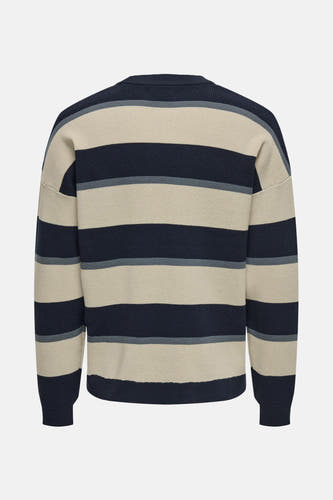 Trui met ronde hals Beige - ONLY & SONS®