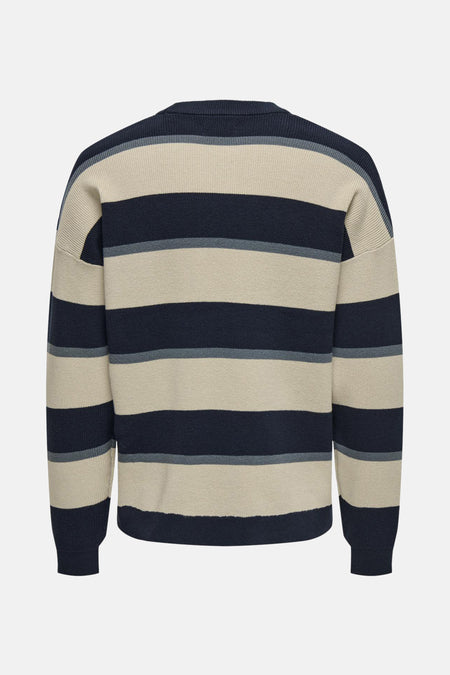 Trui met ronde hals Beige - ONLY & SONS®